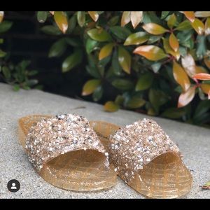 Gold jelly slides